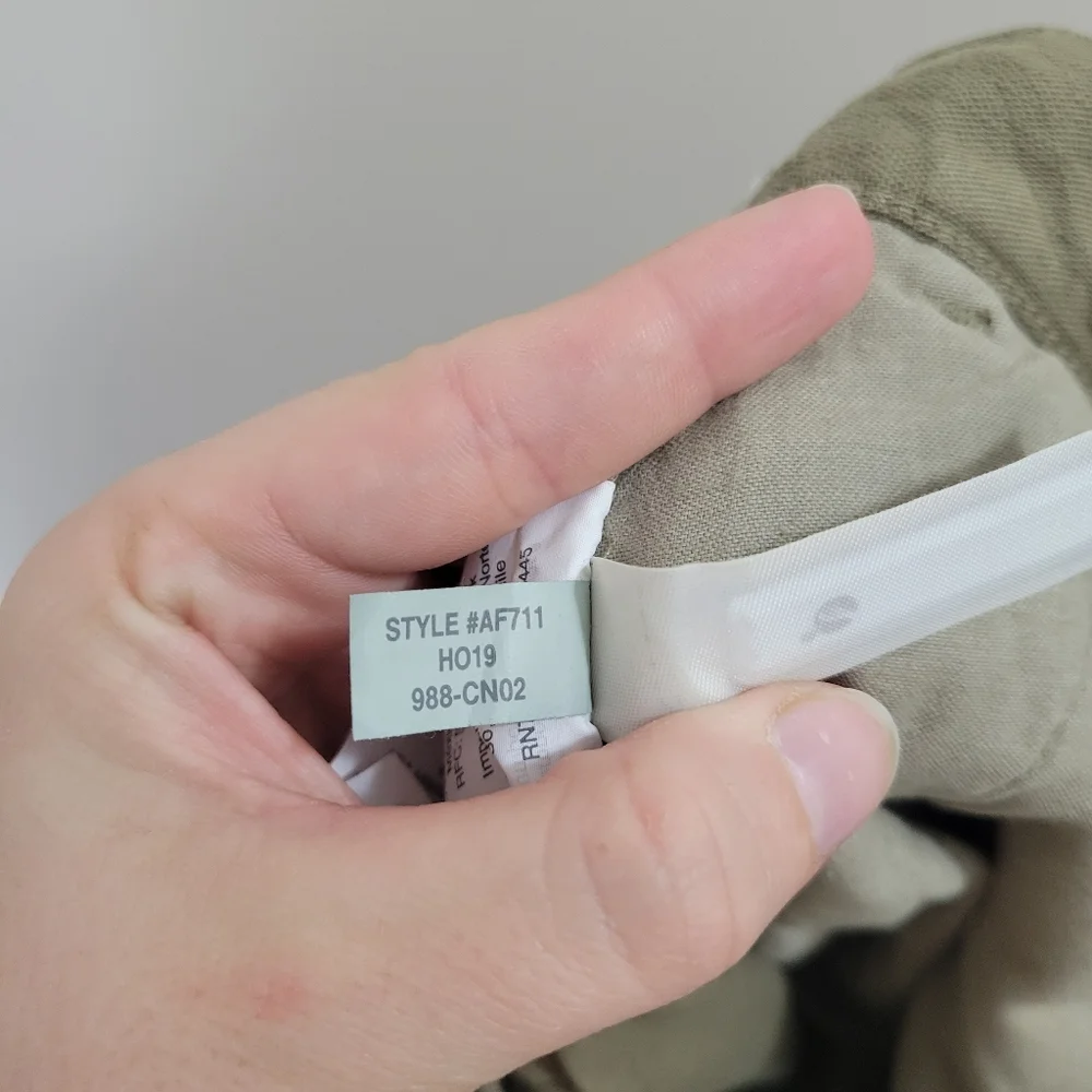 Madewell High-Rise Cargo Fatigue Pants 25 green - Picture 4 of 6